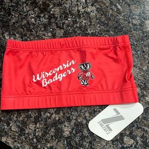 Size small Wisconsin badgers tube top